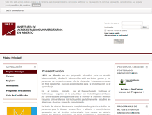 Tablet Screenshot of iaeu.net